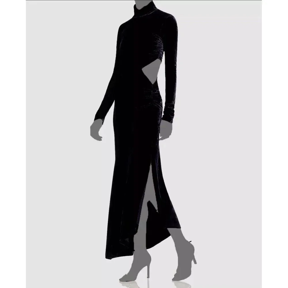 alc black cut out dress ALC Blakely Cutout Dress in Black. NWT. Size 0. Retail- $550